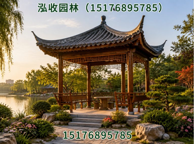 和田防腐木凉亭展示图